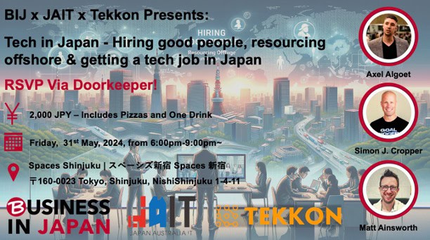 Tech in Japan: Hiring Good People, Resourcing Offshore & Getting a Tech Job in Japan